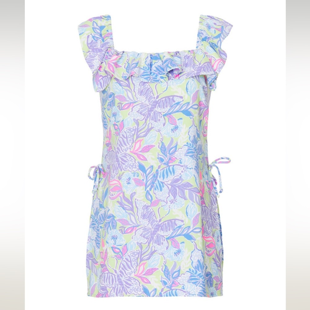 SOLD Lilly Pulitzer Zoya Ruffle Romper Size 6